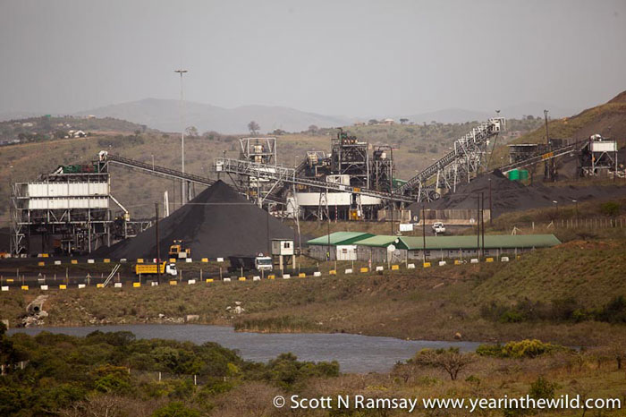 The-processing-plant-of-Somkhele-Mine,-one-of-two-existing-mines-near-Hluhluwe-Imfolozi-Park