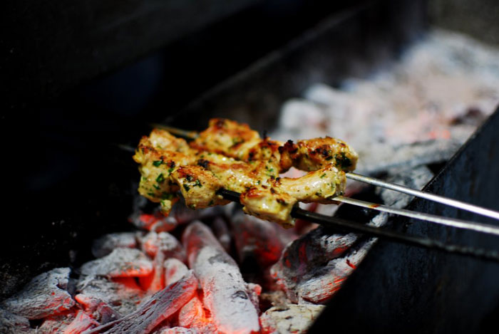 Freshly-grilled-kebabs