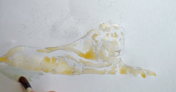 lion-painting-art-safari