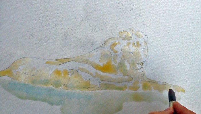 paint-brush-water-colour-lion