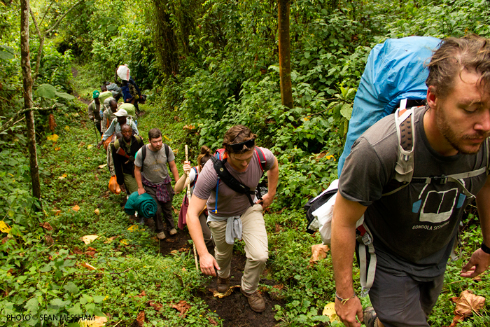 Nyiragongo-hikers-climb-Sean-Messham