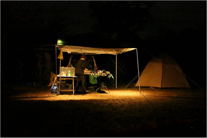 private mobile camp wildebeest