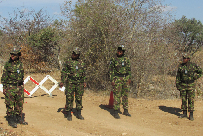 Members of the Black Mamba Anti-Poaching Unit