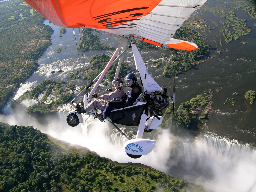 microlight vic falls