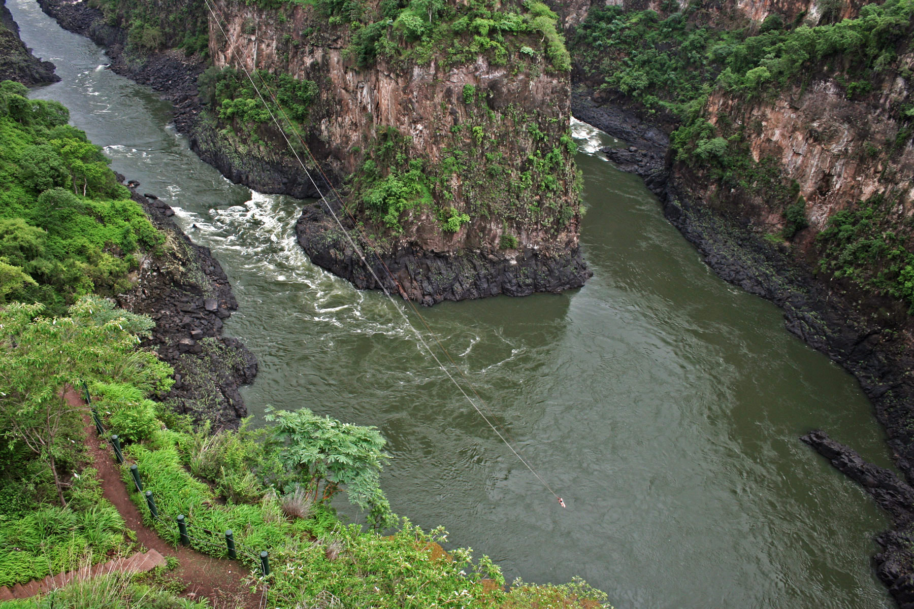 gorge swing zambezi victoria falls 