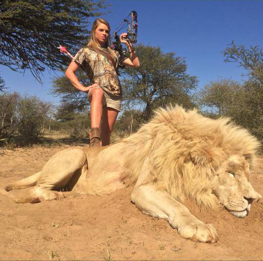 Happy huntress the next Melissa Bachman? Africa Geographic