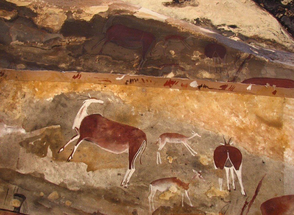 2 The Kamberg Rock Art Centre, KwaZulu-Natal, South Africa. (Photograph