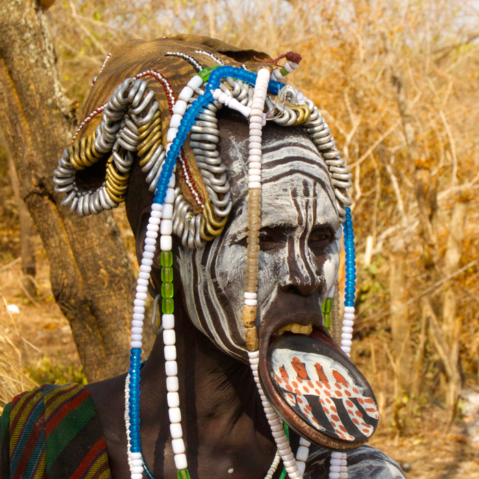 Вождь африканского племени фото