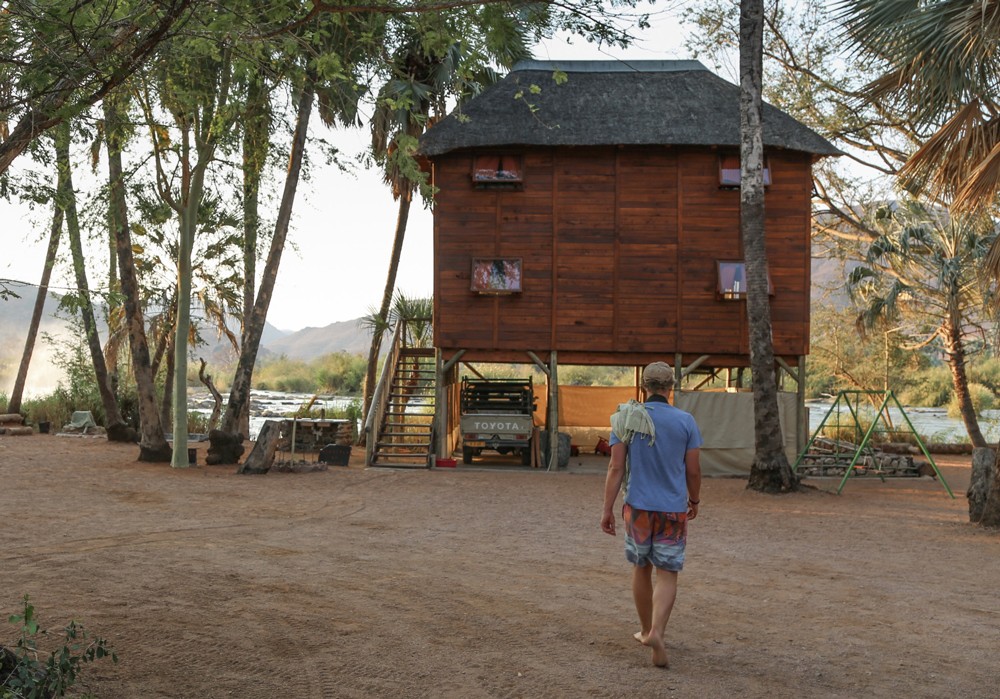 Epupa Falls Lodge in northern Kunene