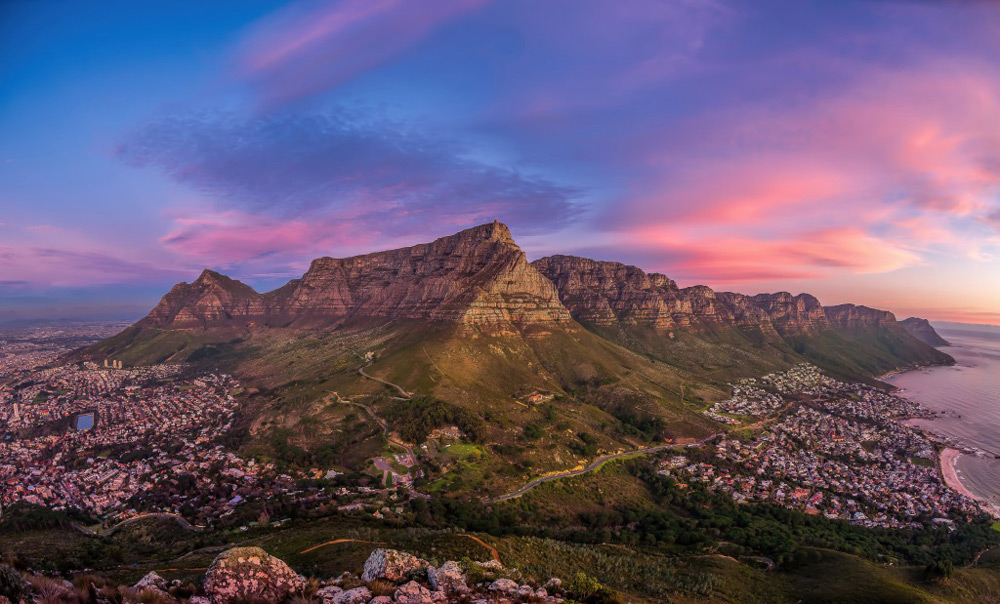 It's hard for other urban strongholds to compete with the view of Cape Town, South Africa ©Dercio Jose Pinto Chim Jin