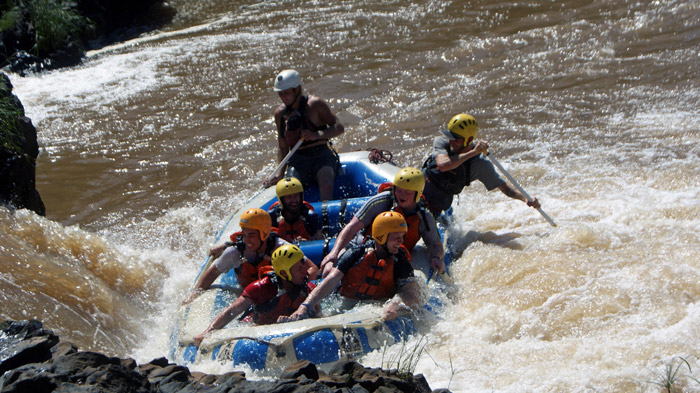 Tana River African safari