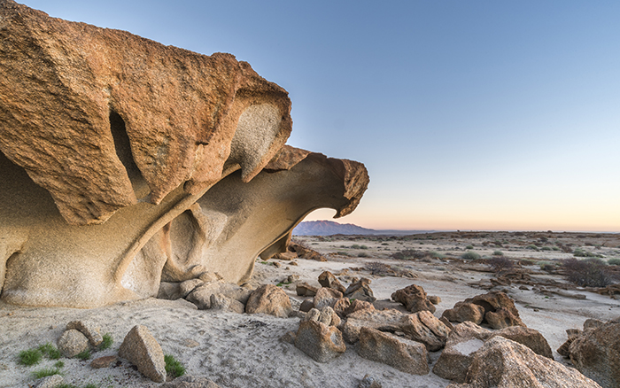 Wüstenquell rock formations