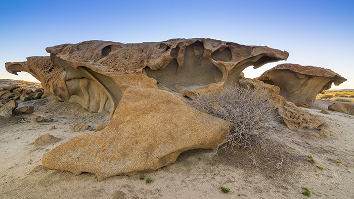 Wüstenquell rock formations
