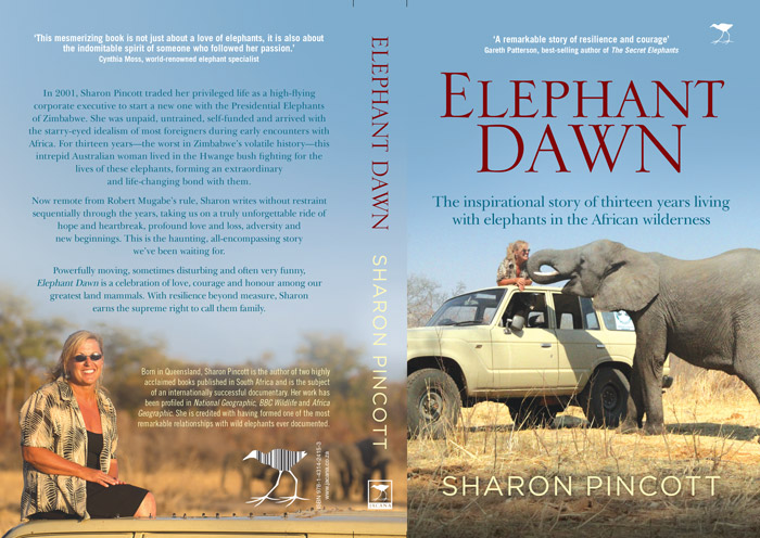 Elephant Dawn by Sharon Pincott