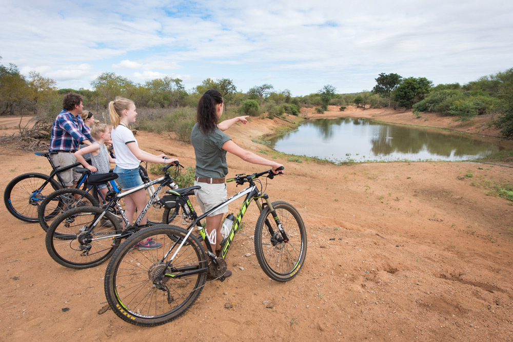 Go on a two-wheeled safari at Unembeza Boutique Lodge in the Hoedspruit Wildlife Estate ©Unembeza Boutique Lodge