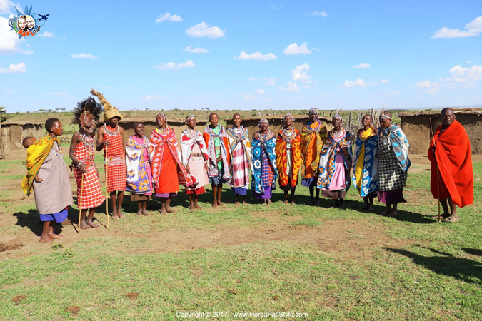 Maasai welcome