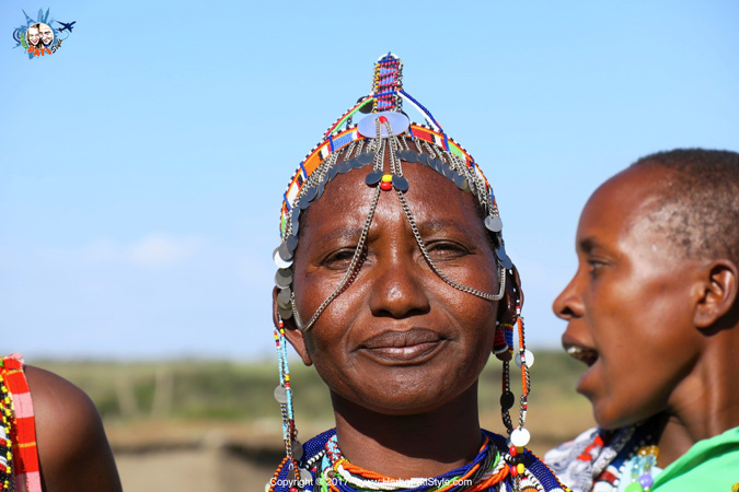 Maasai woman