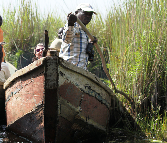 Canoe, Mabamba Bay, Uganda