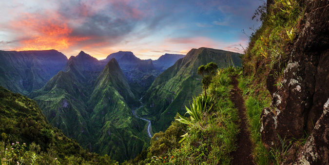 Réunion Island, Cirque de Mafate