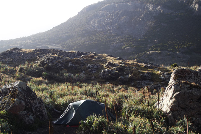 camping, Bale Mountains, Ethiopia