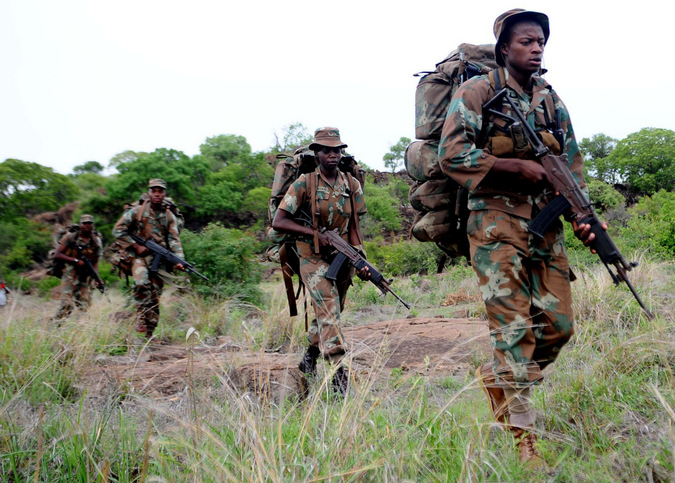 Rangers patrol the Kruger