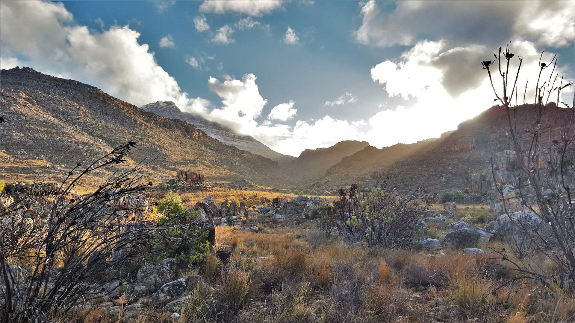 A fantastic view from the Maltese Cross parking area in the Cederberg