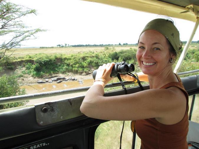 American wildlife biologist and conservation scientist Jennifer Palmer
