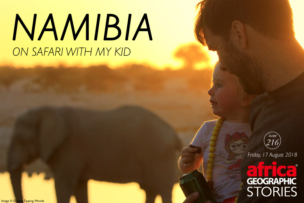 Namibia - on safari with my kid