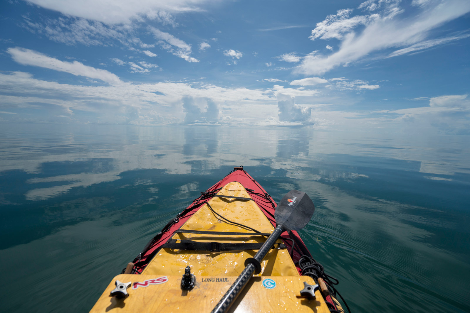 Lake Victoria viewed from a kayak