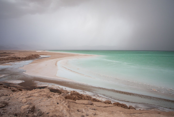 Lac Abbe in Djibouti