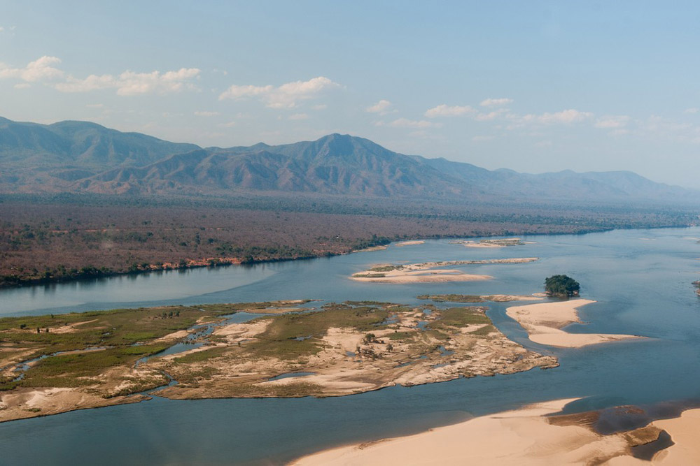 The Zambezi River in Lower Zambezi National Park