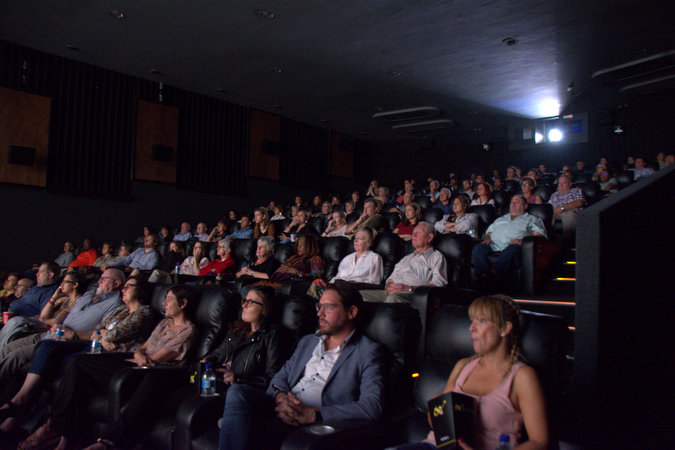 STROOP audience during the premier screening in Johannesburg