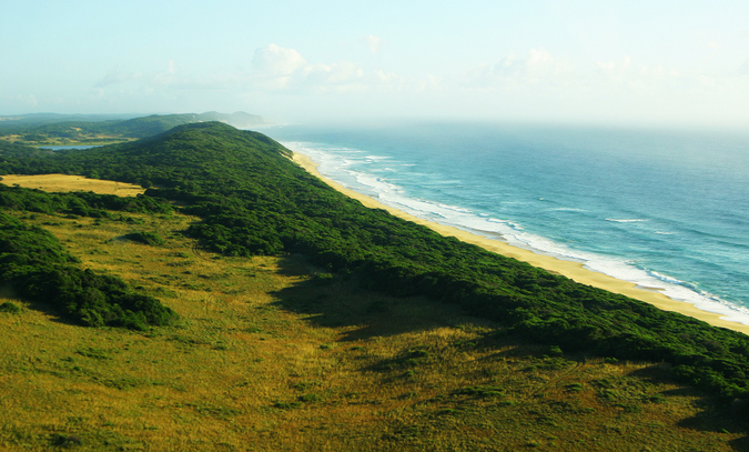 Aerial view of Maputo Special Reserve