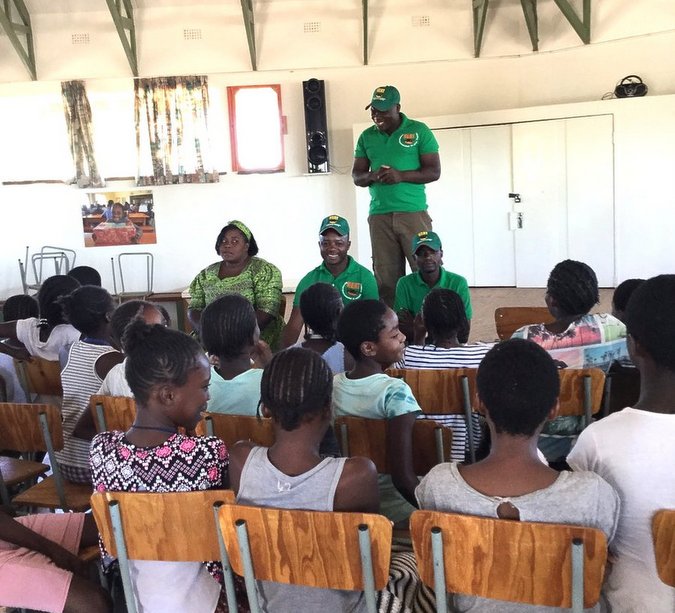 NEAT at school in Kunene region in Namibia