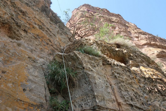 Climbing up to Abuna Yemata Guh, Tigray region, Ethiopia © Erika Atienza