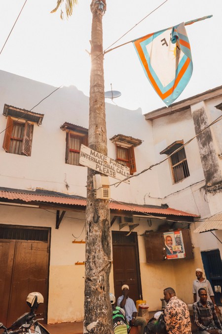 Jaw's Corner in Stone Town, Zanzibar