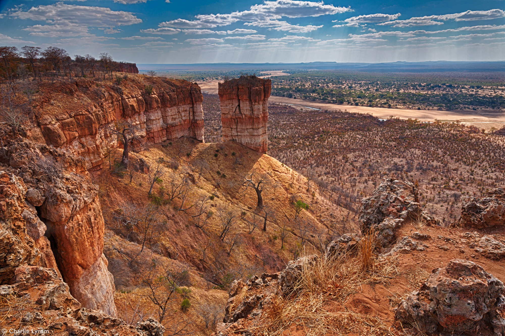 Chilojo cliffs lookout in Gonarezhou National Park, Zimbabwe