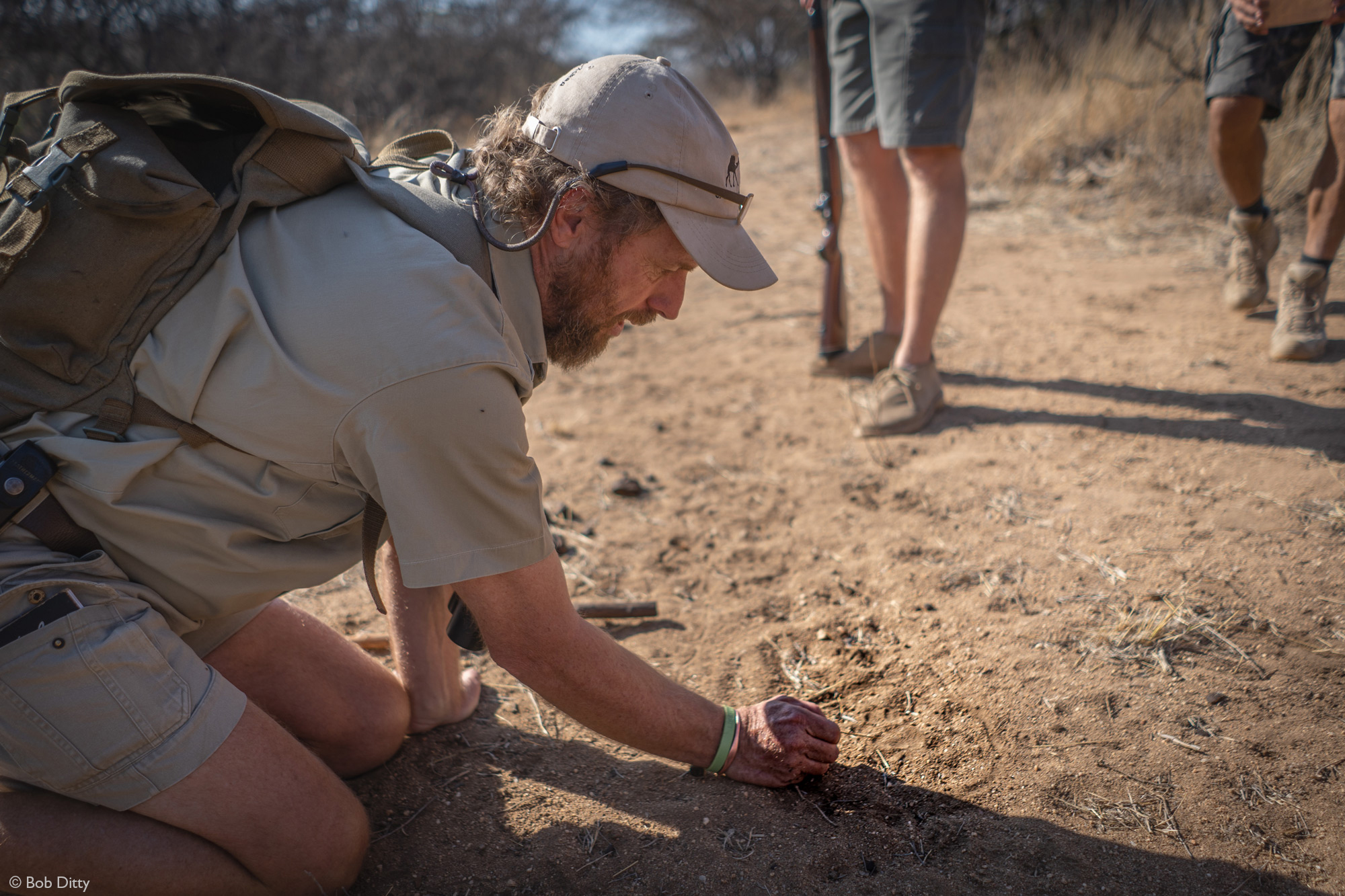 Alan McSmith, game ranger, guide, in Klaserie Private Nature Reserve, South Africa