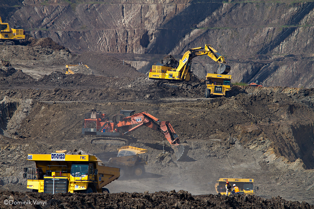 Coal mining in Hwange