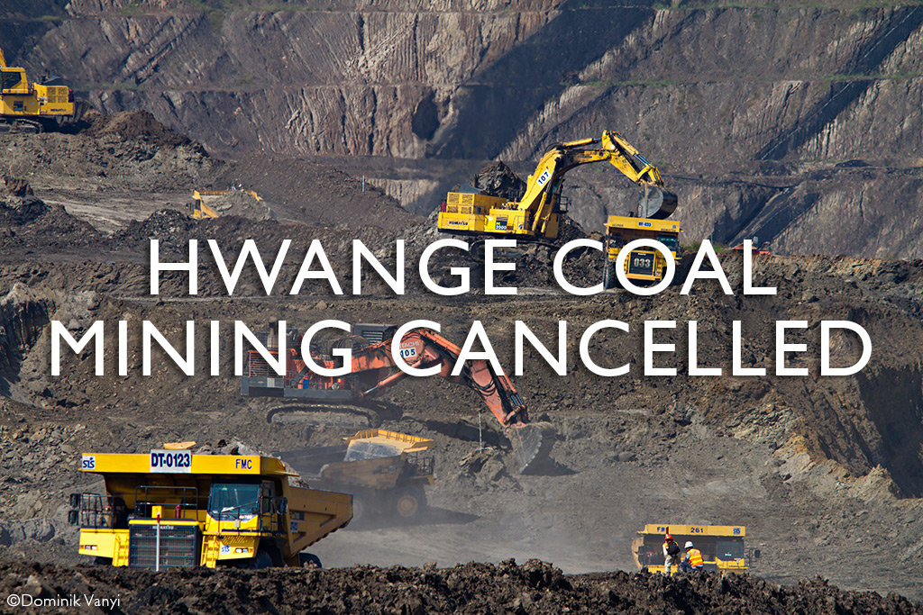 Coal mining in Hwange