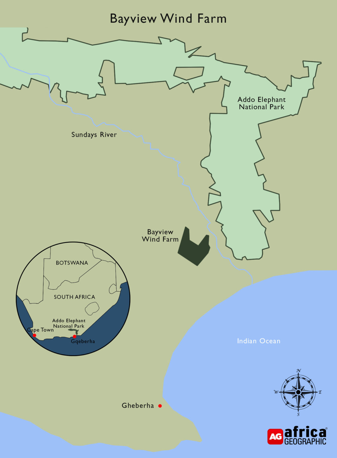 Proposed wind farm in Addo buffer zone Africa Geographic