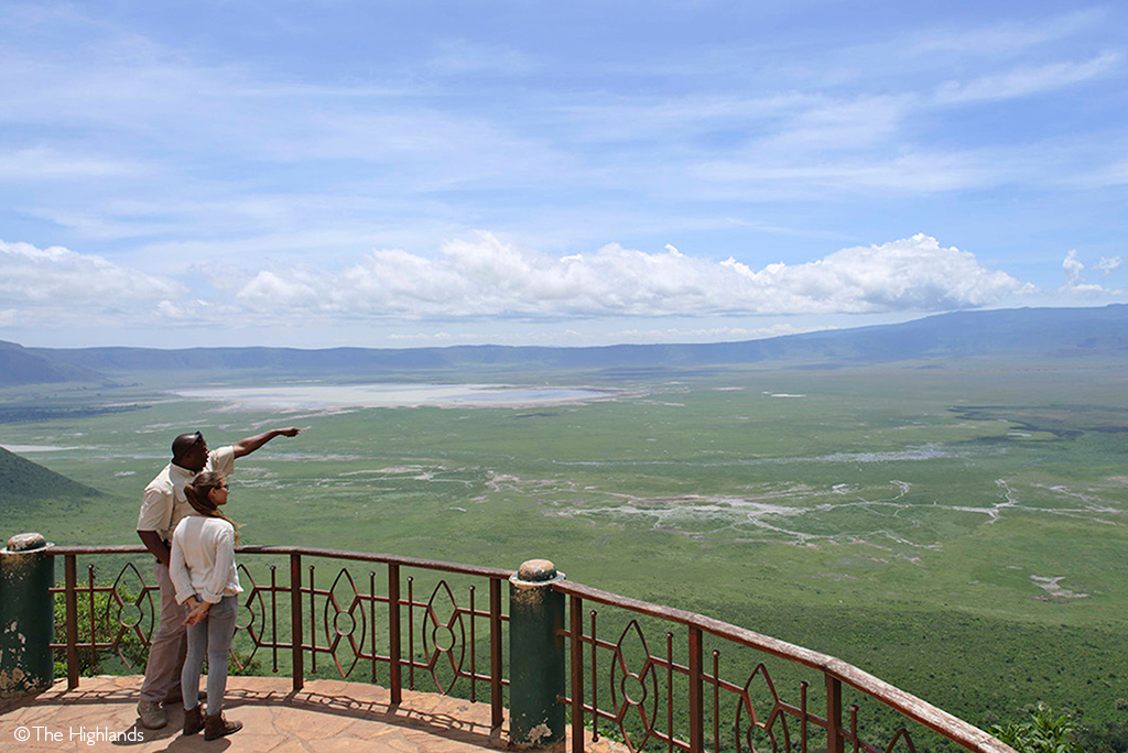 Highlands crater view