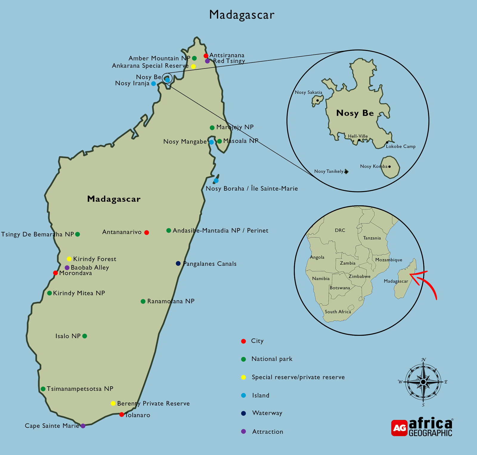 islands north of madagascar