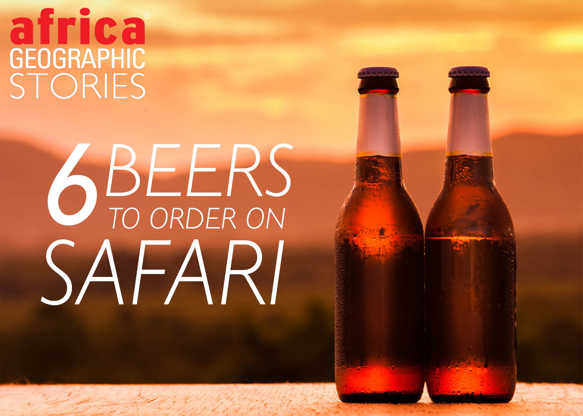6 beers to order on safari