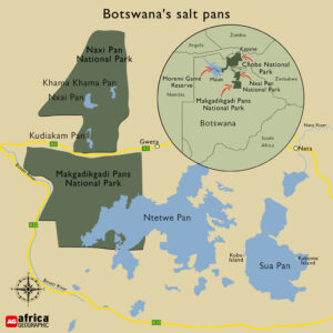 Botswana's salt pans - Africa Geographic