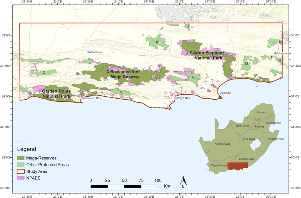 Addo to Eden wildlife corridors