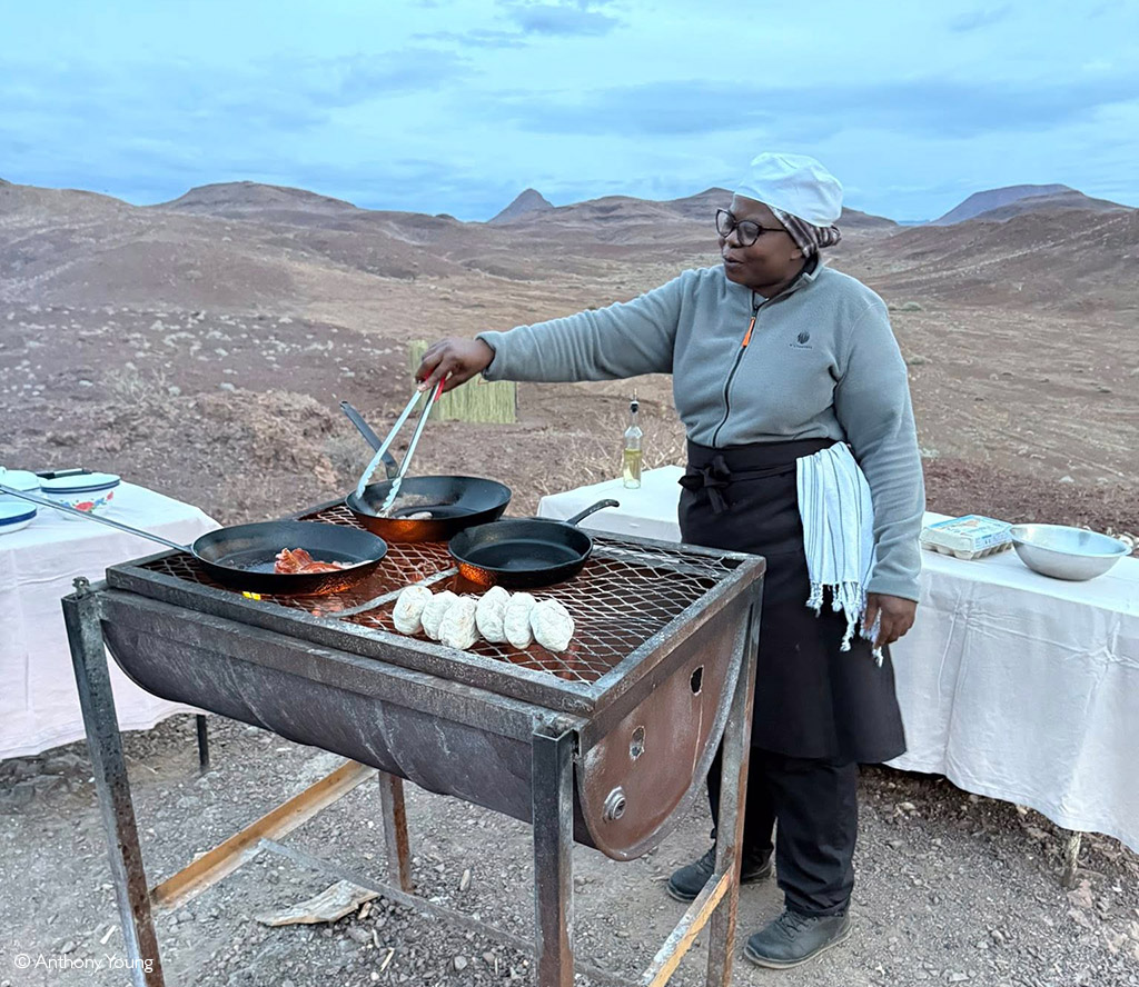 bush breakfast namibia